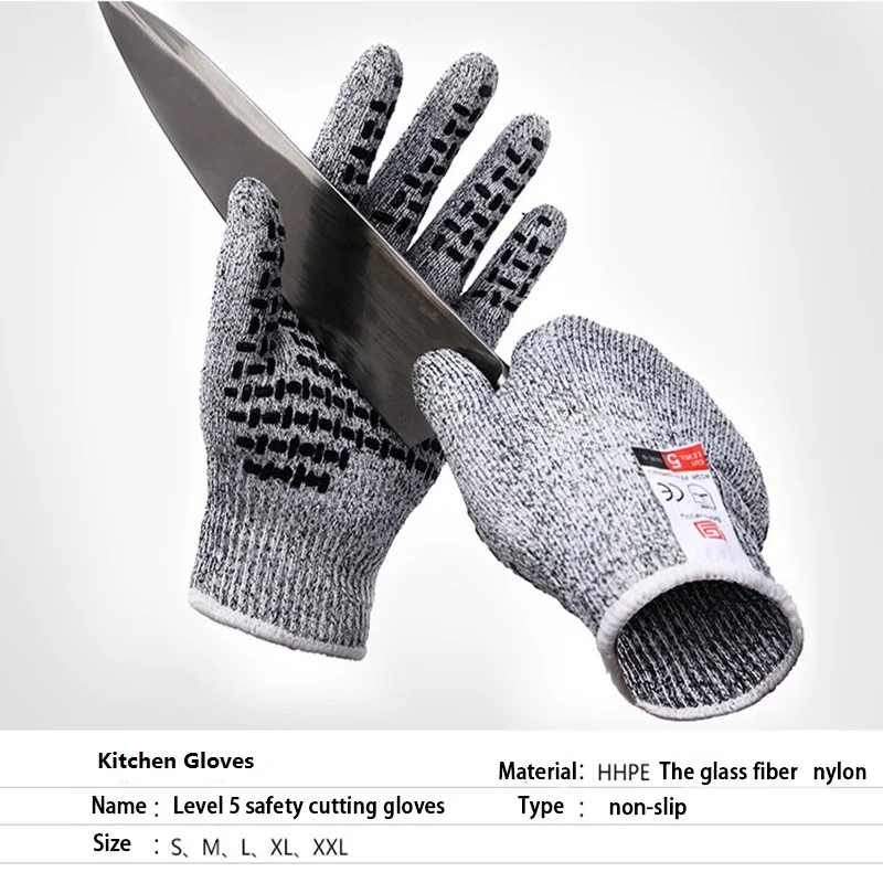 Non slip kitchen gloves  (4)