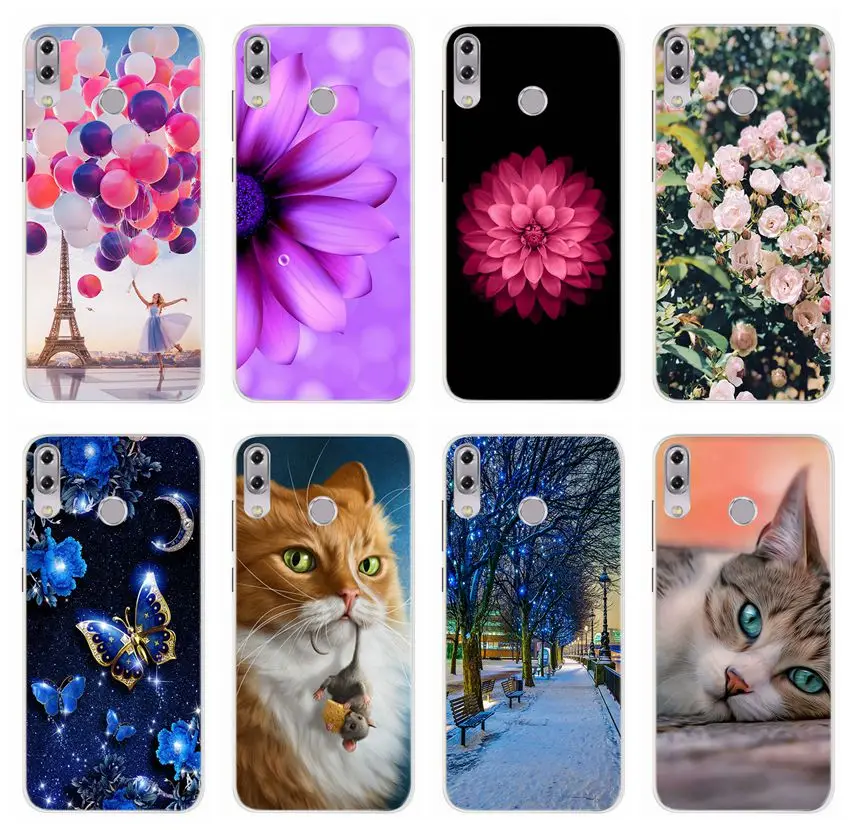 Custodia In Silicone Morbido Stampato Carino Per Asus Zenfone Max Pro M1 Zb602Kl Custodia Per Telefono Cover Per Asus Zenfone 5 / 5Z Zs620Kl Ze620Kl