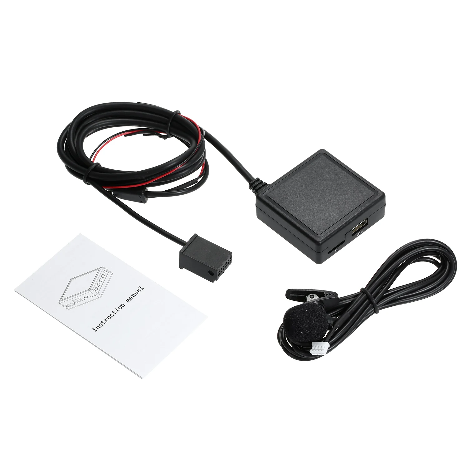 Автомобильный Aux BT Bluetooth адаптер для BMW X3 X5 Z4 E83 E85 E86 E39 E53 TF беспроводной микрофон