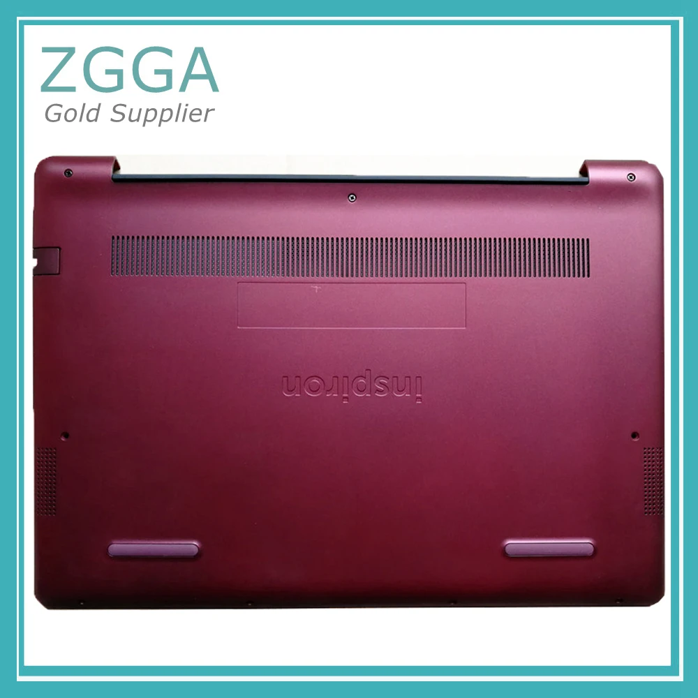 

New Laptop Case For Dell Inspiron 14 5480 5488 Bottom Cover Base Shell Red Gold 093P6G 460.0F704.0001 0X55DM 460.0F70K.0002