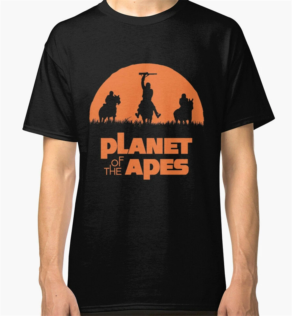 Planet Of The Apes мужские черные футболки одежда лучшие рождественские подарки