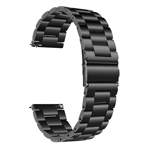 balck Ремешок для часов из нержавеющей стали Quick Release для Fossil Gen 4 Q Explorer HR/Gen 3 Q Explorer/мужские Gen 4 спортивные часы ремешок - Цвет ремешка: balck