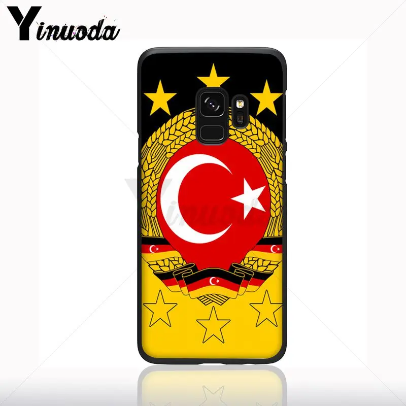 Bendera Istanbul Turki Serigala Hitam Lembut Ponsel Case untuk Samsung Galaxy S10plus S9 S8plus S10e A50 A70 A10 Ponsel