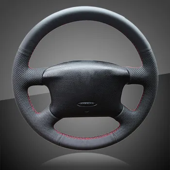 

Auto Braid On The Steering Wheel Cover for Volkswagen Passat B5 VW Passat B5 VW Golf 4 Skoda Octavia 1999-2005 Car Wheel Cover