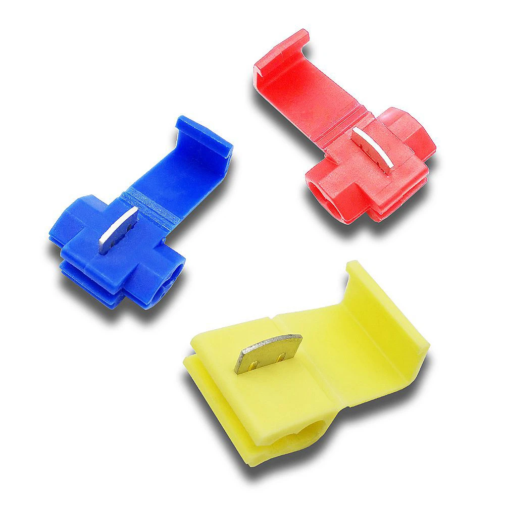 

Scotch Lock colours Electric Wire Cable Connectors Quick Splice Terminals Crimp Non Destructive Without Breaking Line AWG 22-18