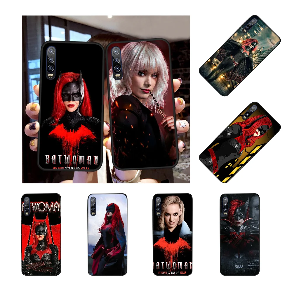 NBDRUICAI Рубиновая Роза Batwoman Мягкий Силиконовый ТПУ чехол для телефона Huawei P30 P20 P10 P9 P8