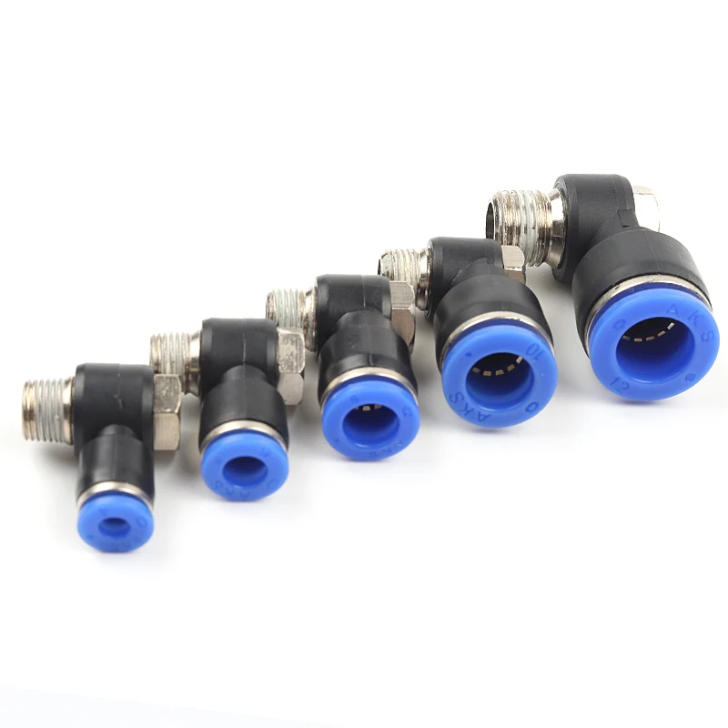 Ph Od Air Hose Tube Connectors 1/8"1/2 3/8 1/4 Bspt Male Thread