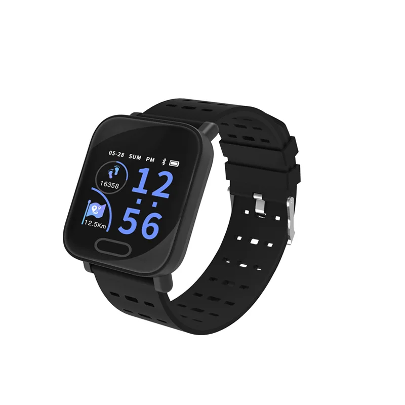 KSUN KSS901 смарт-браслет с монитором сердечного ритма ЭКГ кровяное давление IP68 фитнес-трекер Wrisatband Смарт-часы - Цвет: KSS706-B