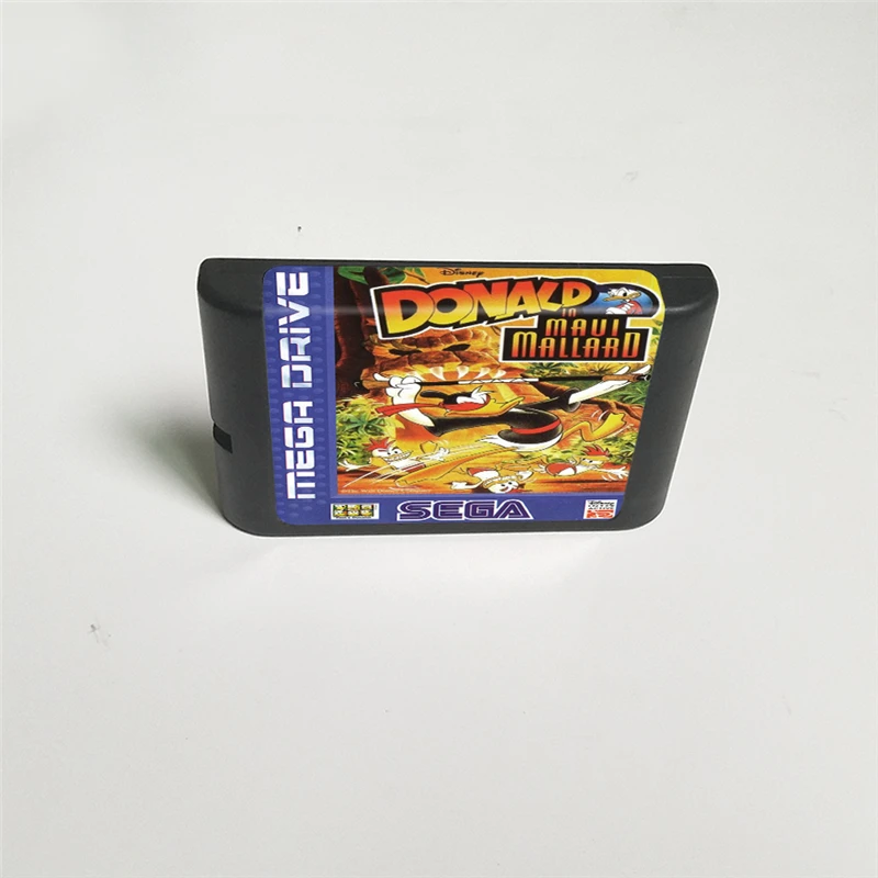 Дональд в Мауи Mallard-16 бит MD игровая карта для Sega megadrive Genesis игровая консоль картридж