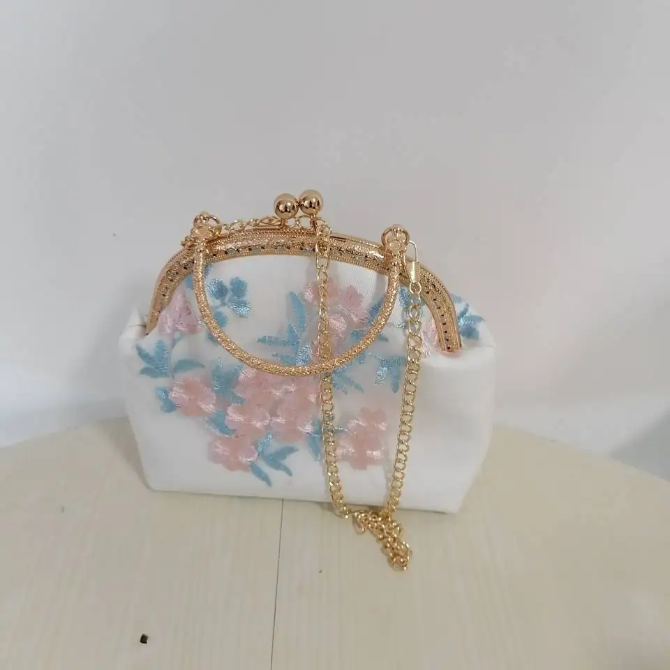 wedding flowers bag bags women's handbag chain phone women shoulder crossbody bag (7)