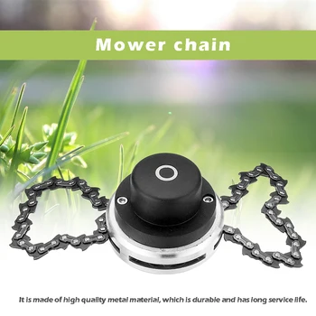 

65Mn Coil Chain Saw Brush Cutter Garden Grass Trimmer Head for Lawnmower Garden Tools