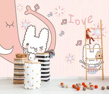 

[Self-Adhesive] 3D White Rabbit 18445655 Wall Paper mural Wall Print Decal Wall Murals