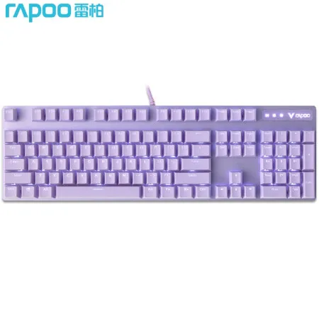 Rapoo V500PRO 104-key mechanical keyboard Black/Blue/Brown/red switch, 5 colors optional, good for office and good for games 