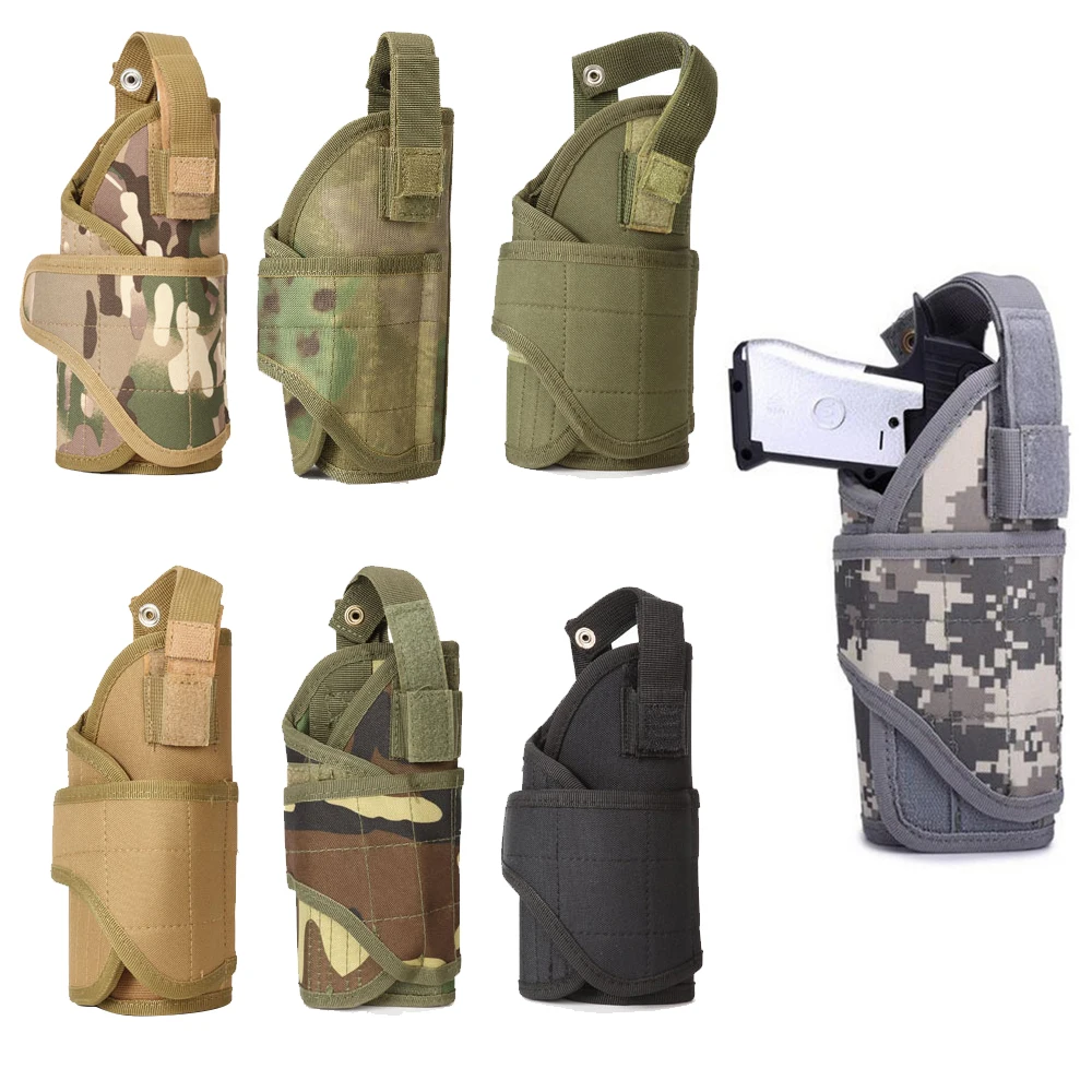 Glock 1911 Gun Case Airsoft Tactical Bag Quick Release Right-handed Tornado Pistol Holster Military Fast Molle Universal Holder | Спорт и