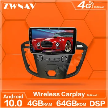 

Carplay Android 10 screen multimedia player For Ford Transit Custom 2017 GPS navigation Auto Audio Radio Music stereo head unit