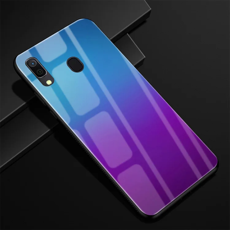 31 Для samsung Galaxy A30 A20 чехол оргстекло PC чехол для телефона черный TPU бампер чехол для samsung A30 A 30 Чехол A20 a 20 Coque - Цвет: 31