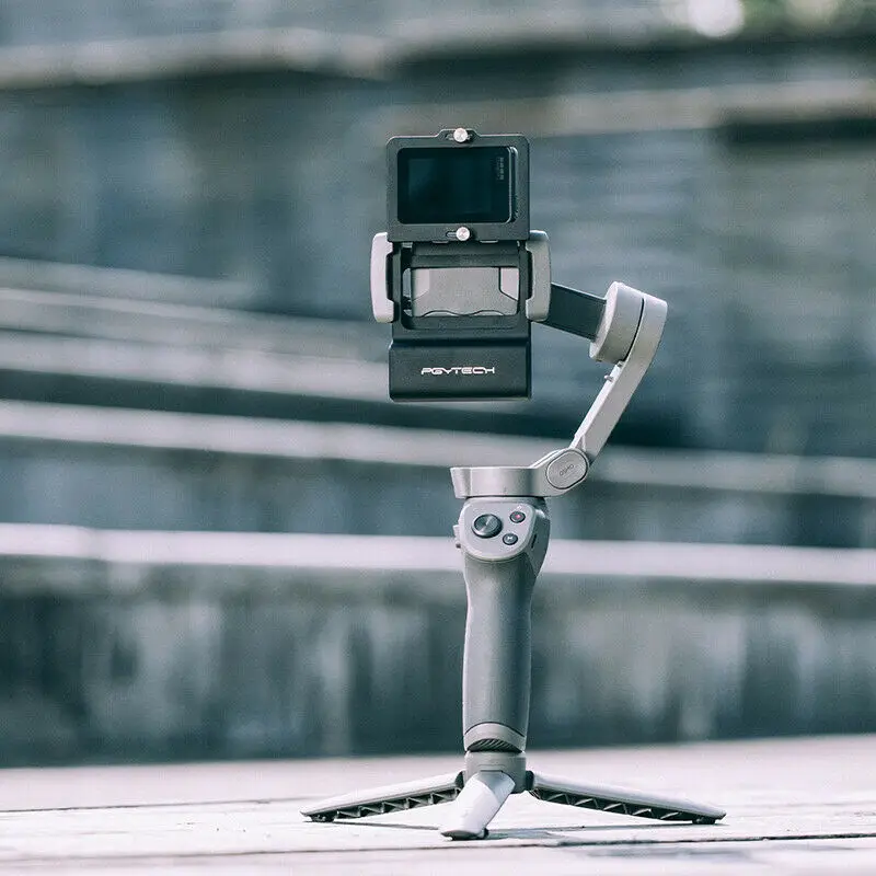 PGYTECH DJI Osmo Mobile 3 стабилизатор шарнирный адаптер переключатель крепление для Gopro Hero 7 6 5 Аксессуары для экшн-камеры
