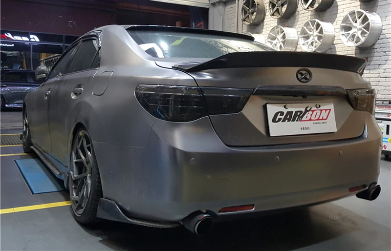 Спойлер для TOYOTA Mark X 2010 2018 спойлер REIZ высококачественный задний из углеродного
