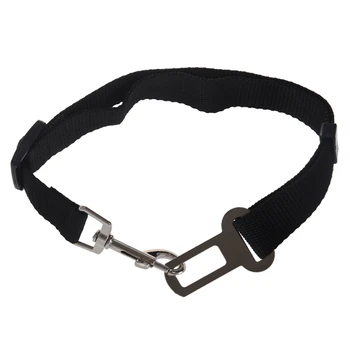 

Adjustable Pet Car Seat Safety Belt Seatbelt for Dog Cat black