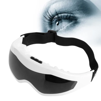 

Vibration Eye Massager Wrinkle for tired eyes Air Compression heated Goggles Dark circles remove with travel case