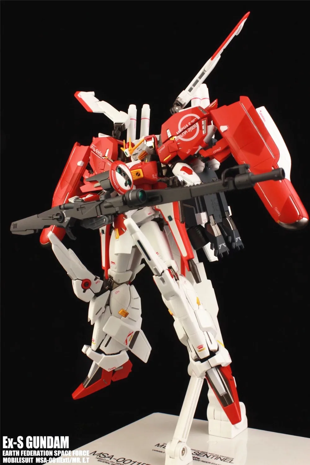 Baofeng модель MR Металлический Робот Духи MSA-0011(Ext) EX-S Gundam красный глубокий нападающий цвет Готовая модель DB041
