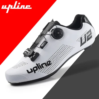 

2021 new upline road cycling shoes men road bike shoes ultralight bicycle sneakers self-locking professional breathable