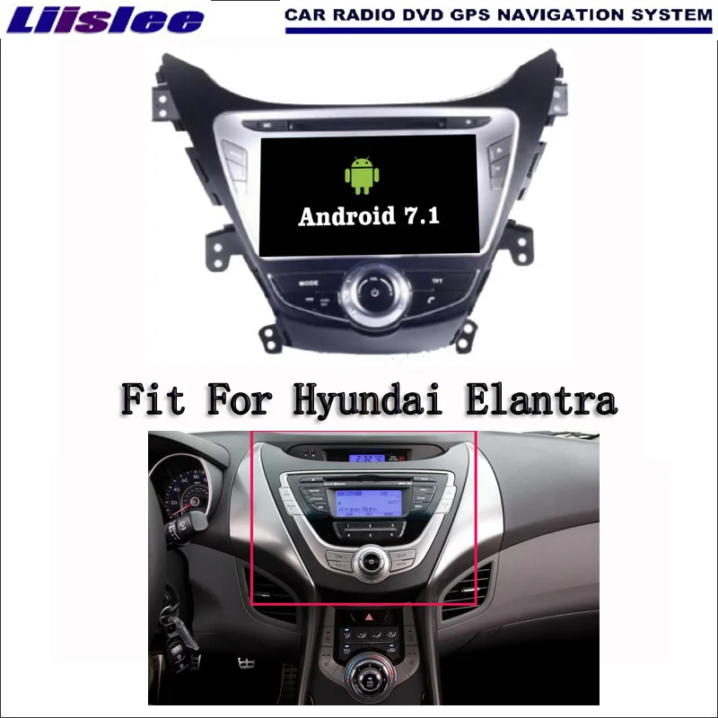 Android 7 1 2G RAM для Hyundai Elantra 2011 ~ 2015 автомобильный Радио Аудио Видео Мультимедиа DVD