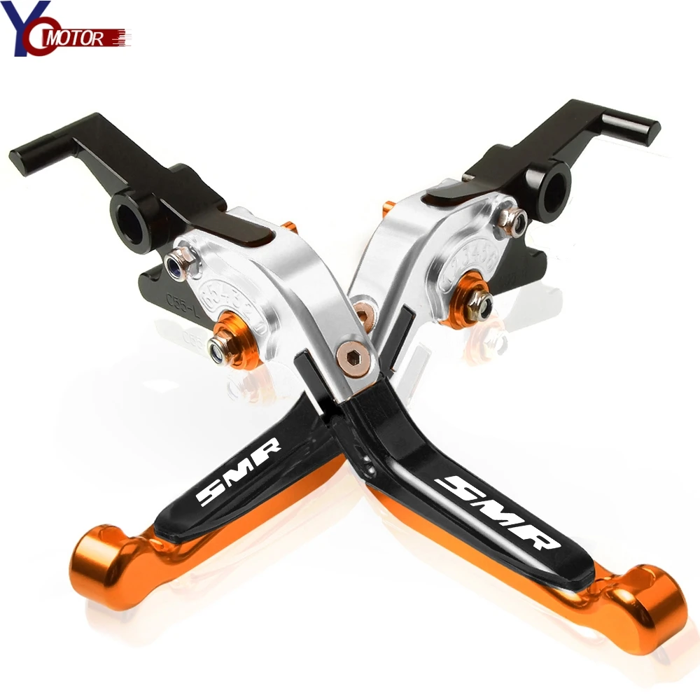 ORSLBKOR Для KTM 900 SMR 2009 2010 2011 2012 2013 Мотоцикл с ЧПУ Алюминий аксессуары тормозной рычаг сцепления - Цвет: ORSLBKOR