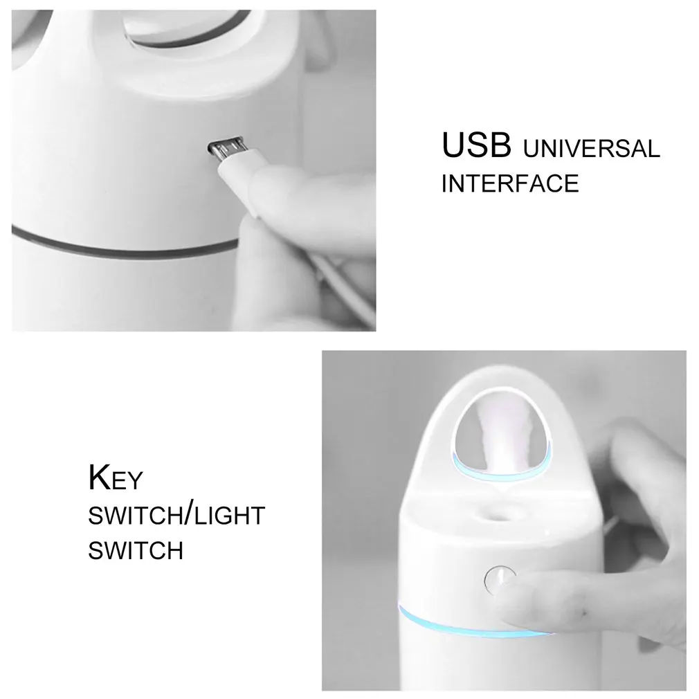 Цветной ночной Светильник USB воздушный Ароматерапия мини увлажнитель воздуха очиститель воздуха Арома диффузор мини ароматерапия увлажнитель для автомобиля/дома