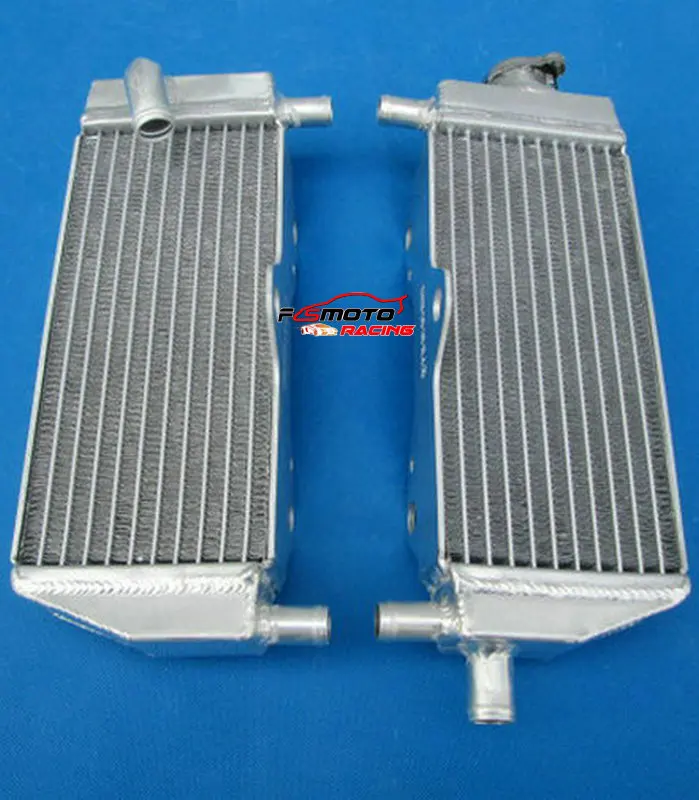 Комплект для Honda 2000-2001 CR125 CR125R CR 125 00 01 радиатор из алюминиевого сплава+ силиконовый шланг