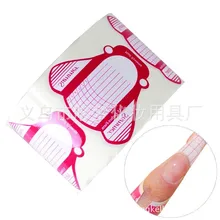 Набор для маникюра мух розовая бумага чашки в форме подковы самолет-образный Бумага чашки пальцем отдых фототерапии ногтей ювелирное изделие на ногти стразы кристаллы Дизайн ногтей относится только слишком