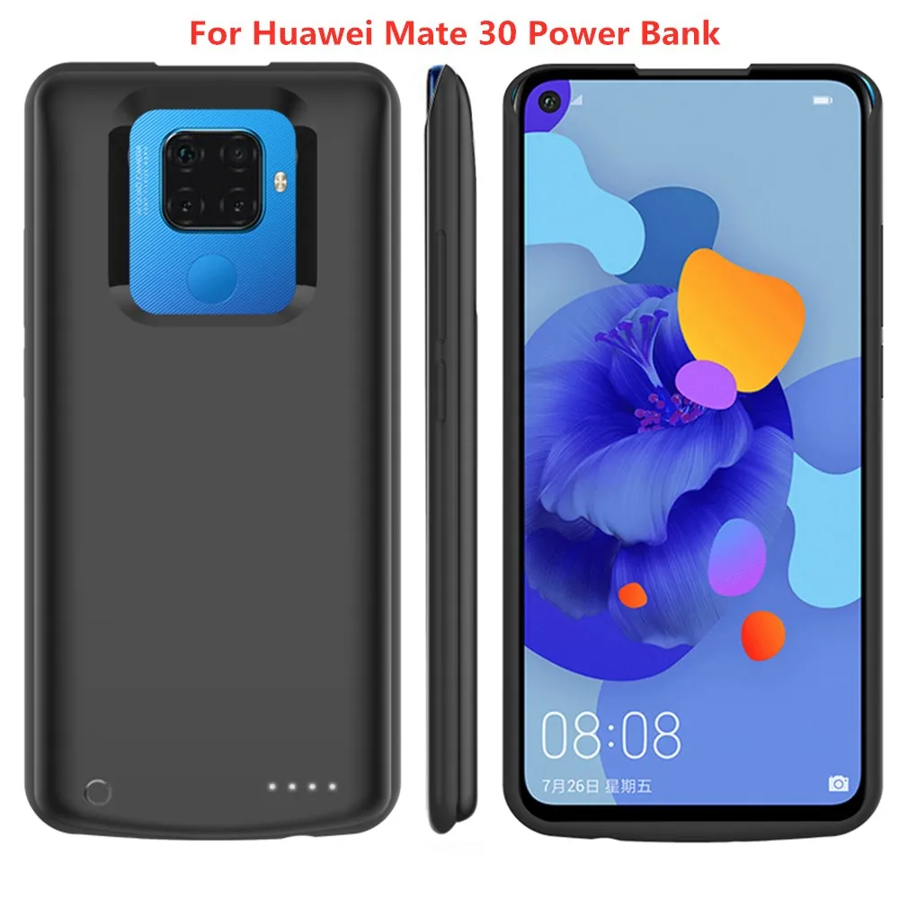 NTSPACE 6500 мАч Расширенный чехол для телефона с аккумулятором питания для huawei mate 30 Lite Портативный чехол для внешнего аккумулятора запасной чехол для зарядного устройства