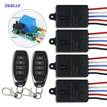 433Mhz DC 12V 1CH Universal Smart Home Wireless RF Remote Control Switch Relay Receiver Module And 433 MHz Light Transmitter DIY smart home ac 220v 4ch 4 ch wireless remote control led light bulb switch relay output radio receiver module and transmitter