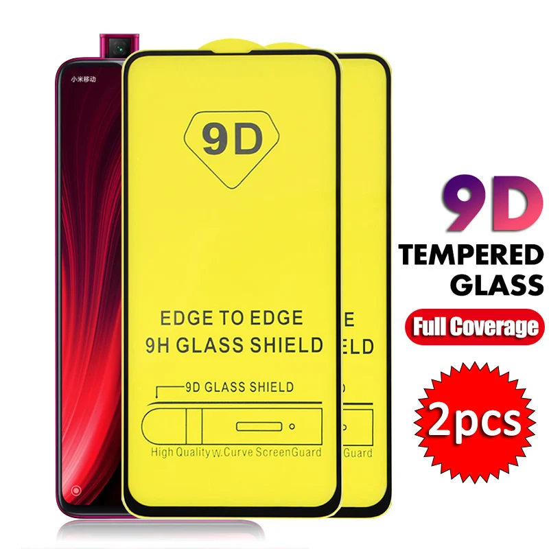 

2pcs/lot 9D Tempered Glass on For Xiami readmi ksiomi Redmi K20 K 20 Pro 20pro Screen Protector For xiaomi mi 9 T 9T mi9t 8 Lite