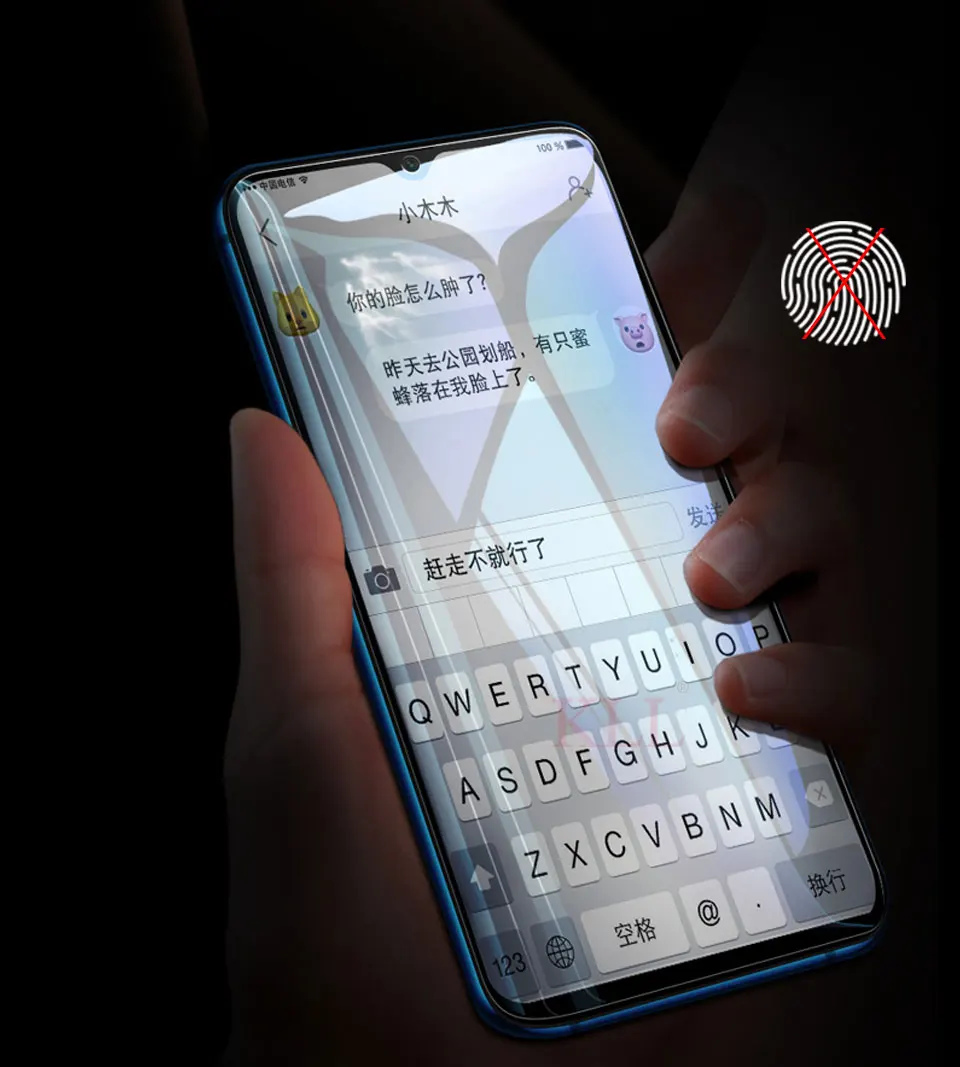Закаленное стекло 2.5D с полным покрытием, анти-синий светильник для Xiaomi Mi 9 SE 9X9 T Pro 8 SE 8 Pro Lite Explorer CC9 CC9E