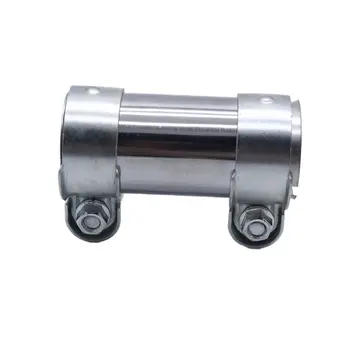

Exhaust Clamp Universal Connector 50mmx125mm 191253141B Exhaust Pipe Clamp Black SI-AT11236 Replacement