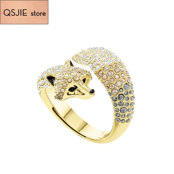 

QSJIE High quality SWA, sexy fox, fashionable lady ring
