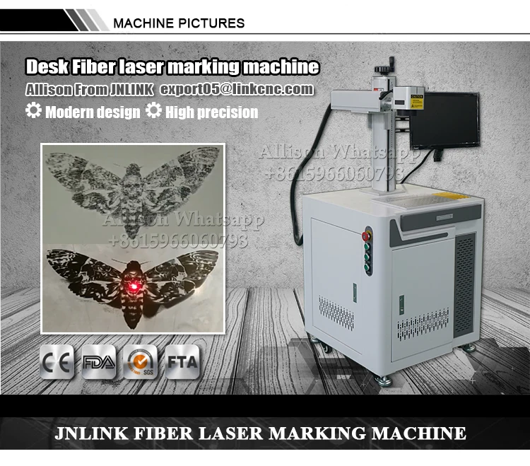 Desk model fiber laser marking machine metal marker-1