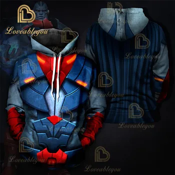 

The Avengers Sweatshirts Superhero Hoodie Jackets Men Women Top Coat Cosplay Costumes
