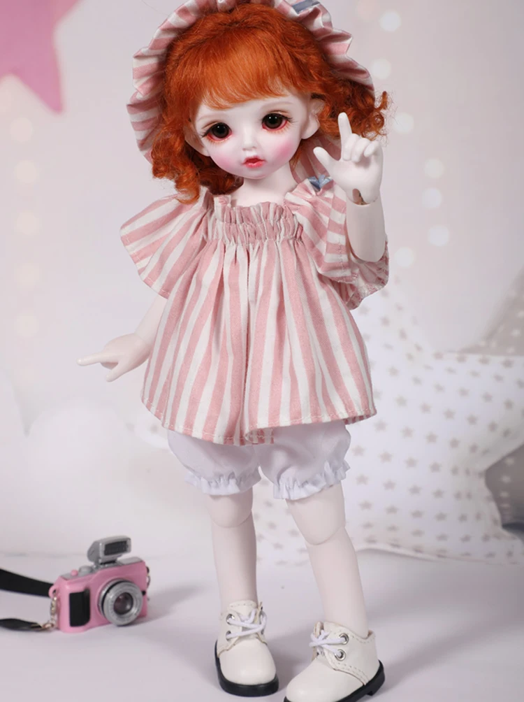 1/6 весы BJD кукла Симпатичные Детские джинсы для маленьких мальчиков или девочек BJD/SD смолы фигурка кукла модель игрушка подарок. Полный комплект с одеждой, обувь, парик A0160Carol YOSD