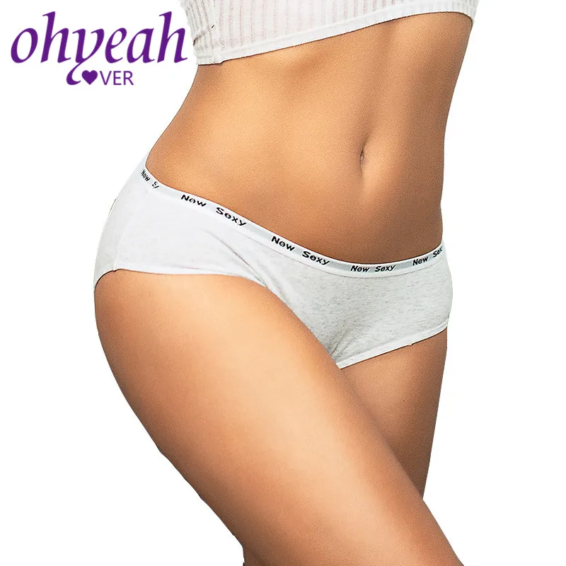 Ohyeahlover нижнее белье из хлопка для женщин; Большие размеры, сексуальные трусики, удобные Ультра-мягкие детские трусы из дышащей ткани, для женщин, с низкой талией M-5XL PM5175