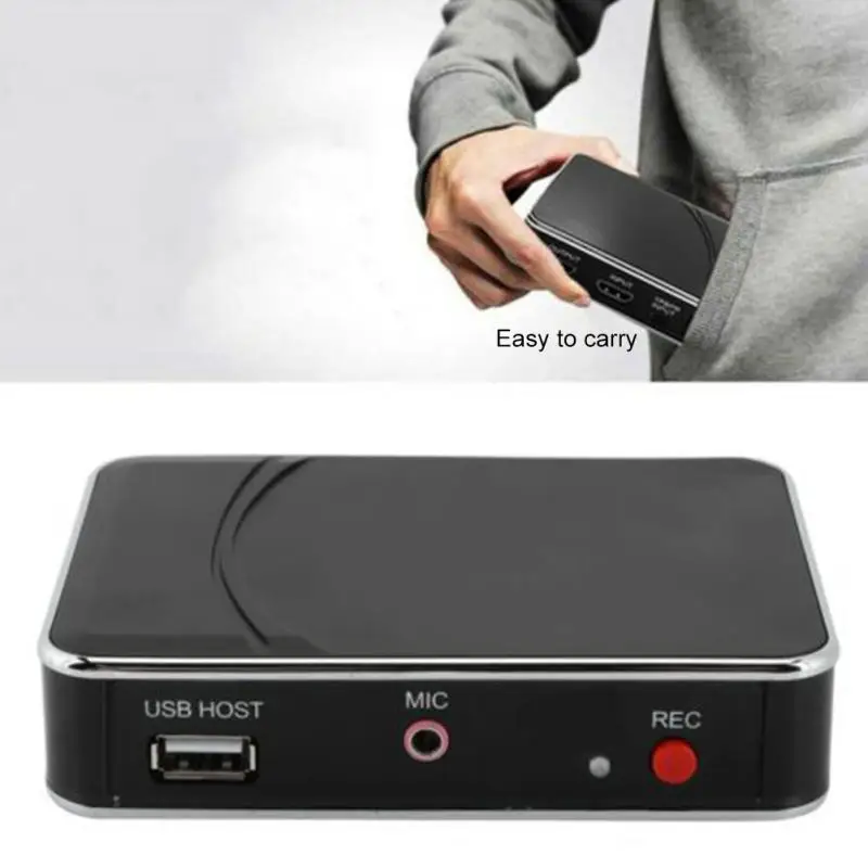 

HD USB Portable HDMI Recorder Game Video Capture Card HDCP Adapter Converter Audio Recorder PC For Computer