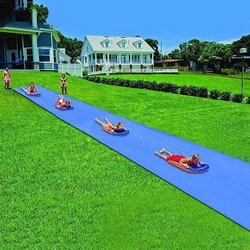 Centre de jeu pour enfants et adultes, 800x150cm, pelouse, toboggan aquatique, jardin, parc, piste, jouet amusant, été 