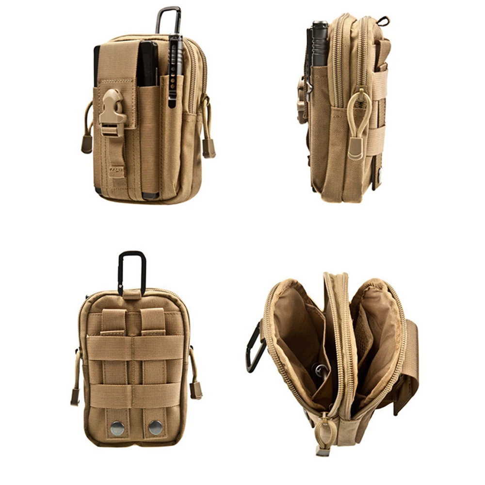Molle сумка поясная Мужская тактическая сумка маленький карман Военная поясная сумка для бега дорожная походная сумка