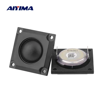 

AIYIMA 2Pcs 1.25 Inch Mini Audio Treble Speaker Unit 4 Ohm 20W Dome Silk Film 31MM Tweeter Loudspeaker Home Theater Speaker