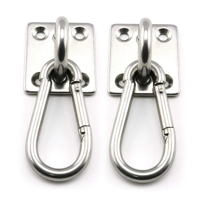 2 Sets Of Suspended Ceiling Wall Mount U Shaped Hooks Stainless