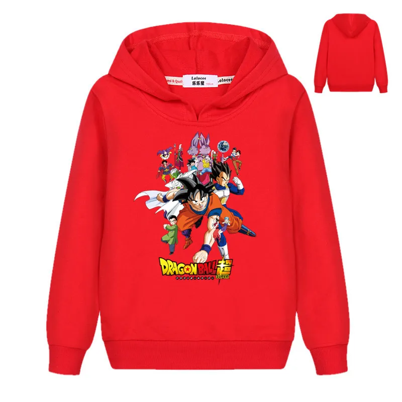 Dragon Ball Z Vegeta/Детские толстовки с капюшоном для мальчиков и девочек, Аниме Супер Саян Гоку толстовка с капюшоном DBZ, Молодежные пуловеры, верхняя одежда, куртка, спортивные костюмы