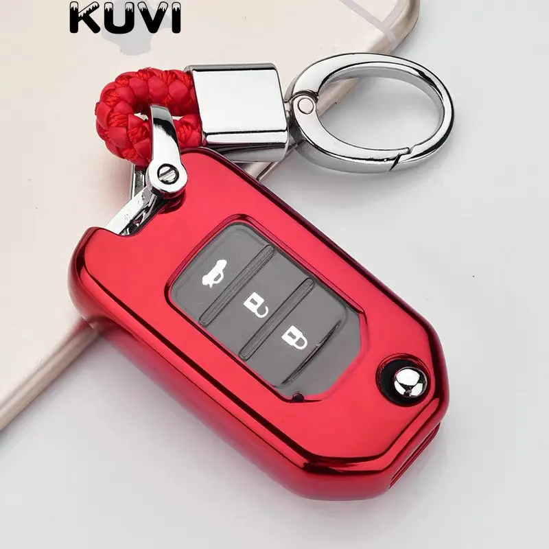ТПУ чехол для ключей защитный чехол для Honda Civic CR-V HR-V Accord jade Crider Odyssey- дистанционная защита