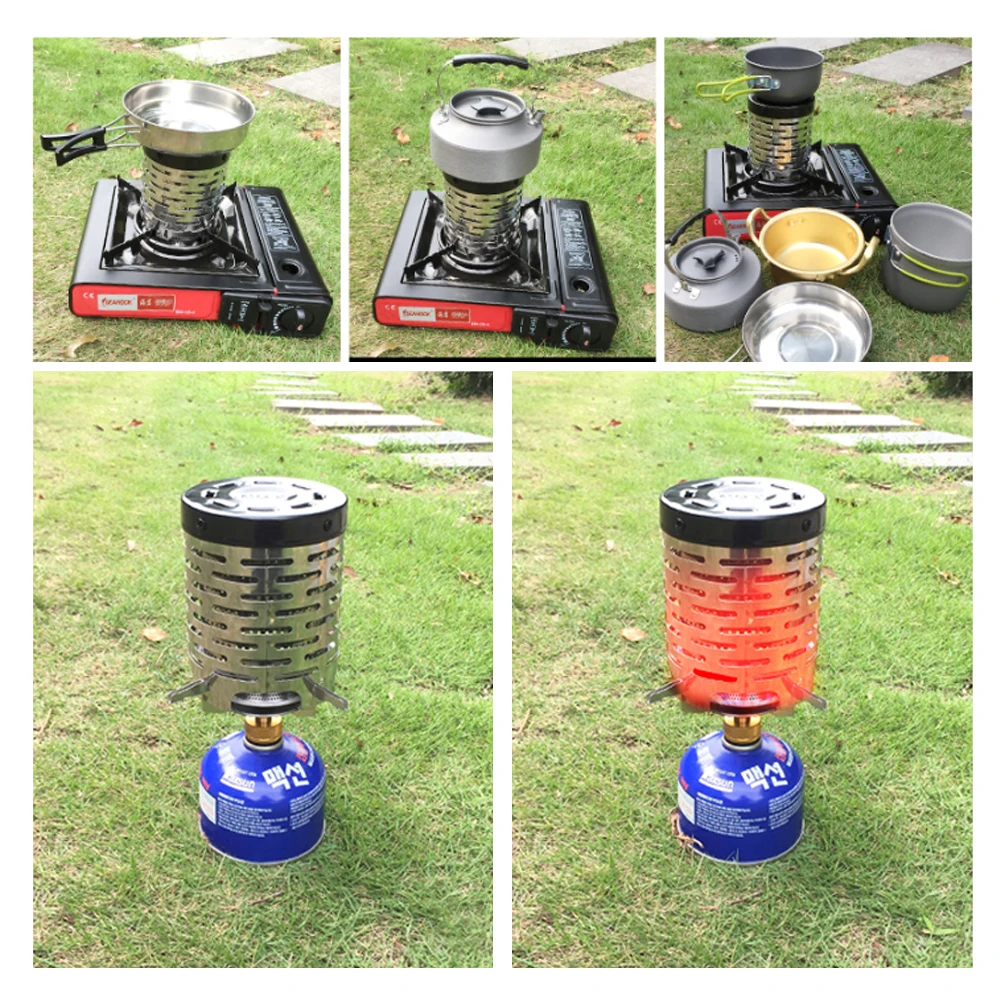 Mini Heater Outdoor Travel Camping Equipment Outdoor Portable Gas Heater Warmer Heating Stove