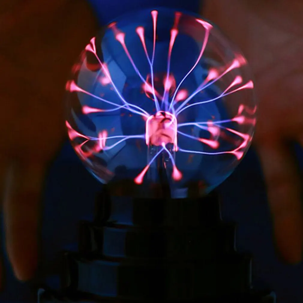 USB Led Волшебный электростатический ионный шар ночник искусственный цветы Хэллоуин украшения огни креативная атмосфера огни